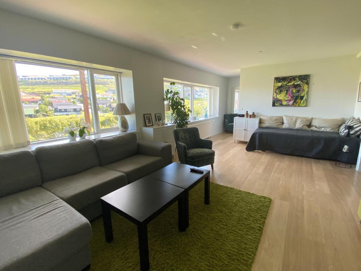Hyggelig Lejlighed Ved Aen - Flot Udsigt Tórshavn Exteriér fotografie